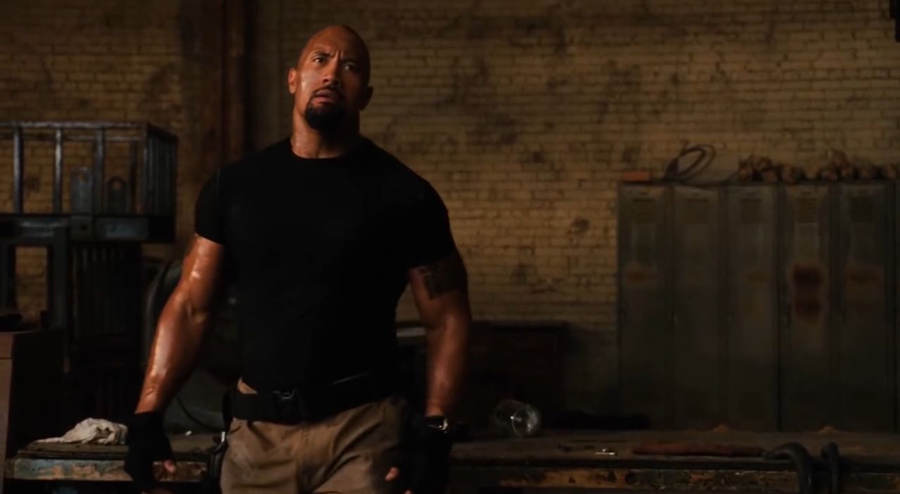 The Rock in Fast Five