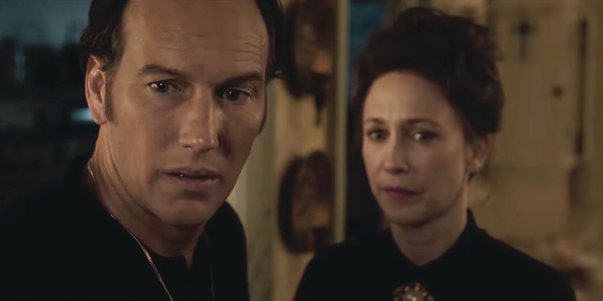 Ed and Lorraine Warren in _The Conjuring._