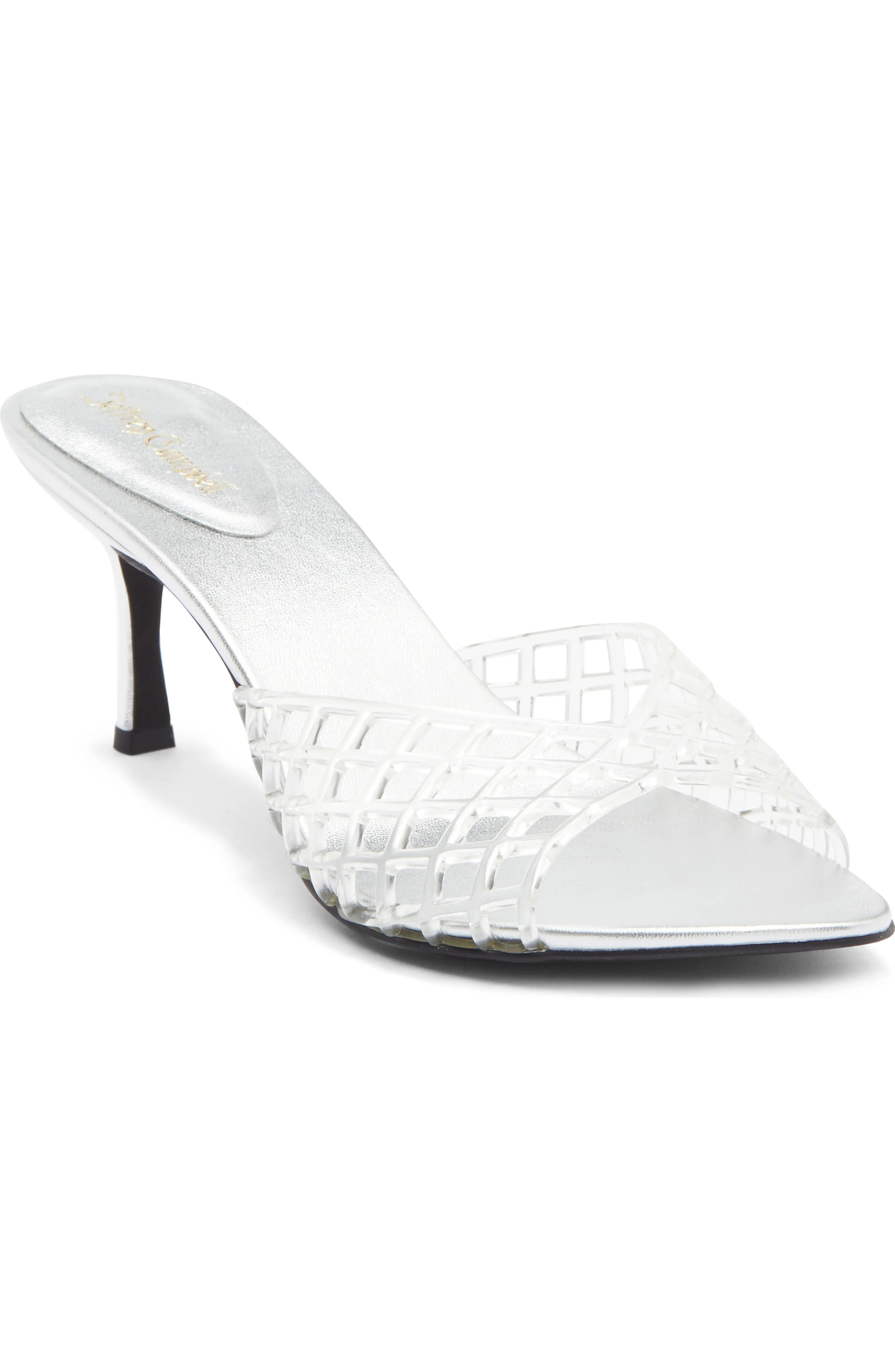 Jeffrey Campbell, Seablue Jelly Slide Sandal