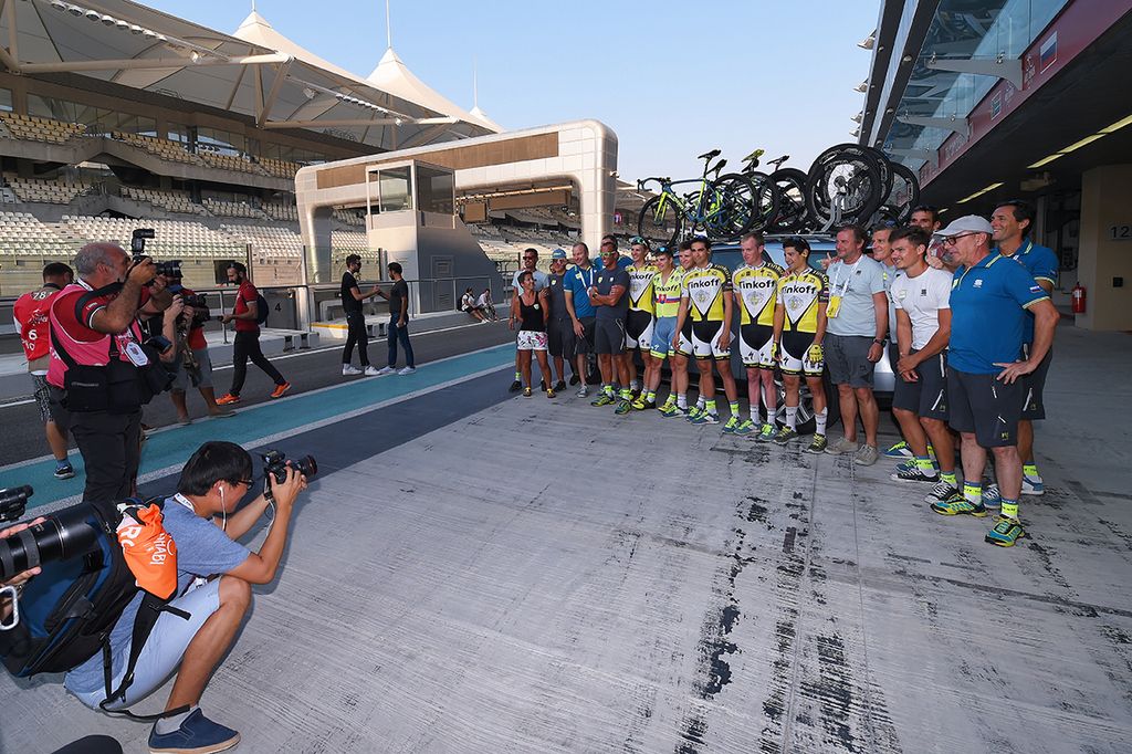 The stage was the final ever race day for the Tinkoff team