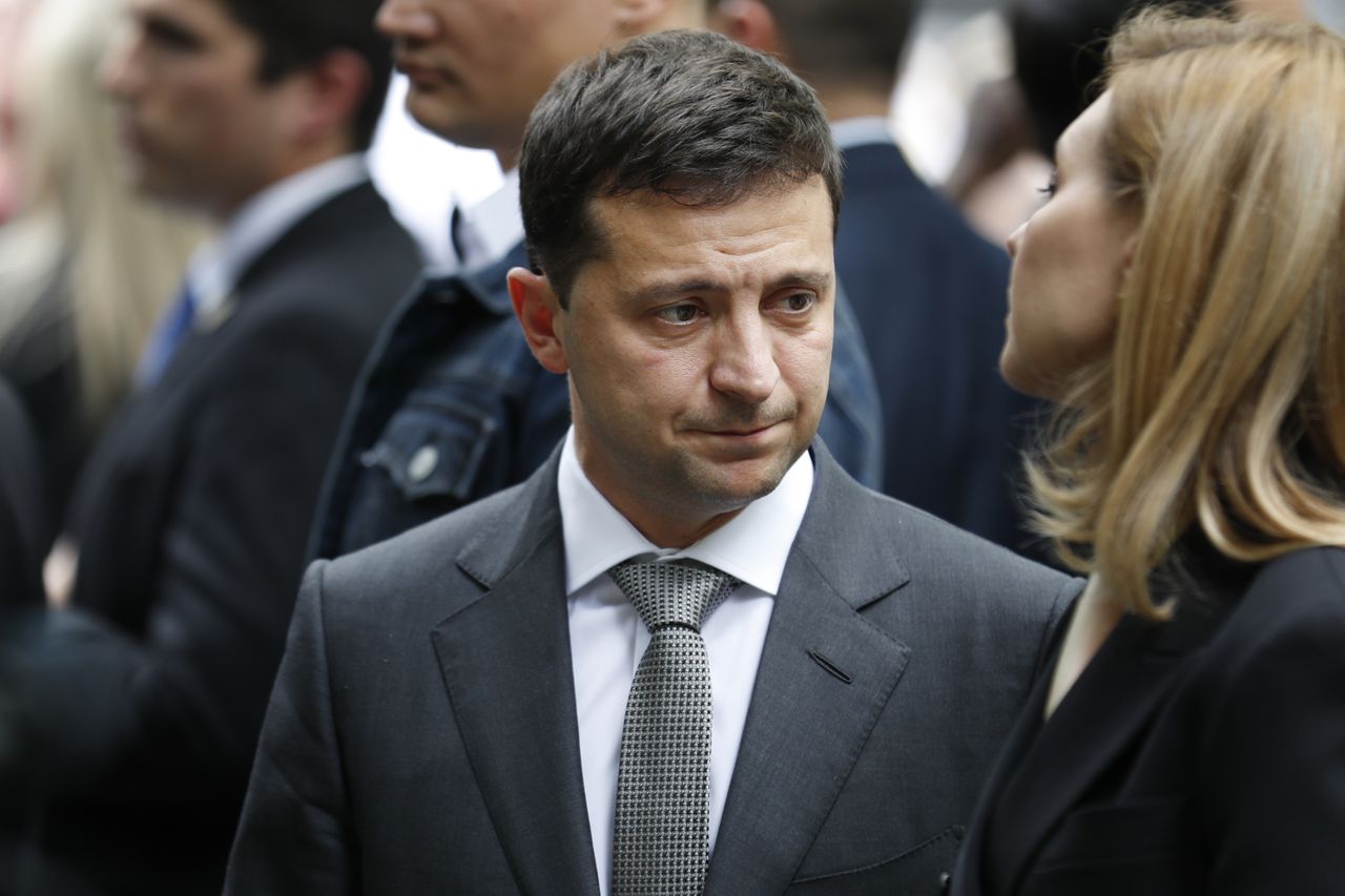 Volodymyr Zelensky.