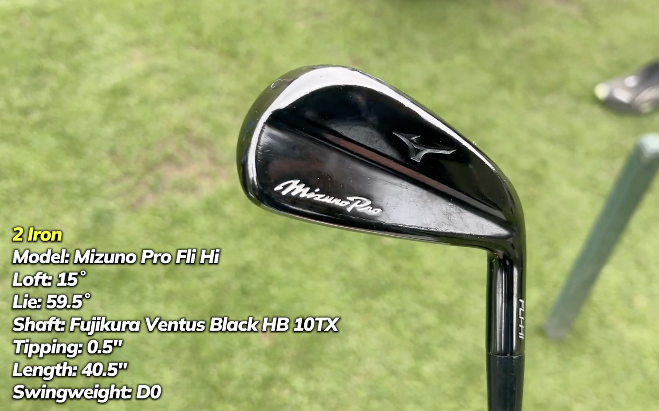 Marco Penge's Mizuno Fli Hi 2-iron