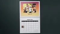 Costco Photo Center printed photo calendar