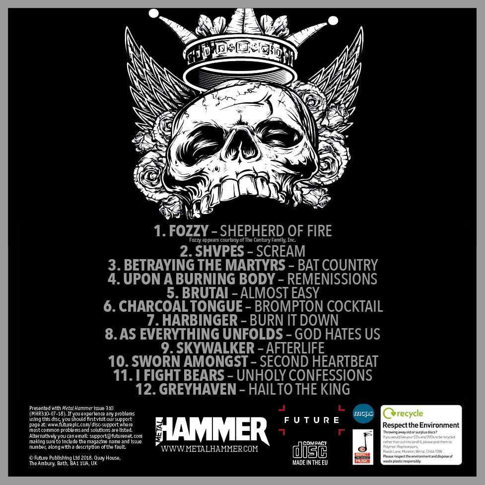 Hail To The Kings tribute CD tracklist