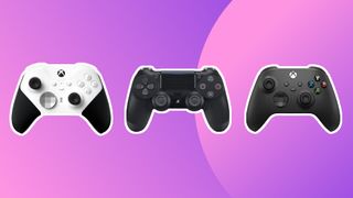 The best iPad gaming controllers on a coloured background