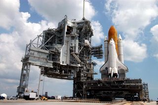 With Shuttle and Cargo at Pad, NASA Steps Closer Toward Launch