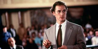 Matthew McConaughey as Jake Brigance in A Time to Kill.