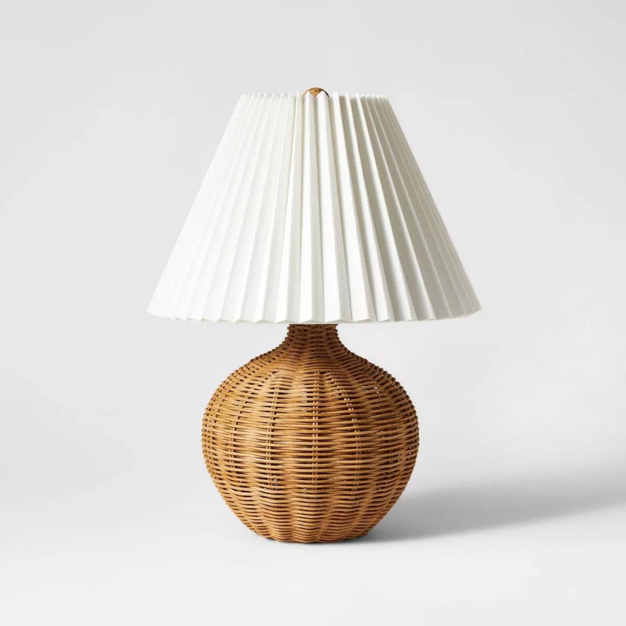 Natural Wicker Table Lamp