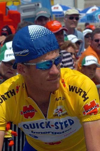 Mick Rogers (Quick.Step) a bit nervous