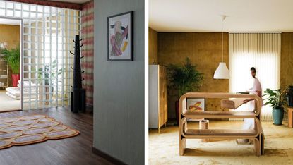 Modu Method rug and modular furniture shown at Dubai Design Week 2022