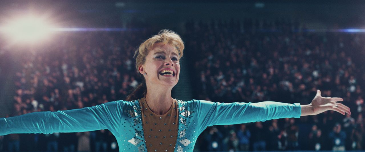 Margot Robbie as Tonya Harding. 