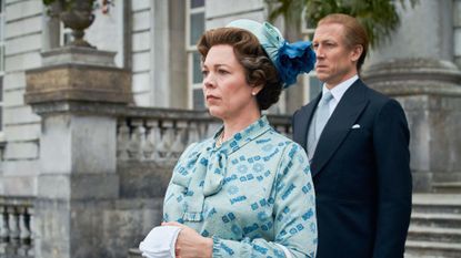 Olivia Colman as Queen Elizabeth II in The Crown