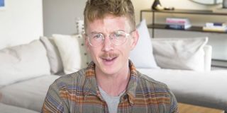 Tyler Oakley's newer mustache in 2020