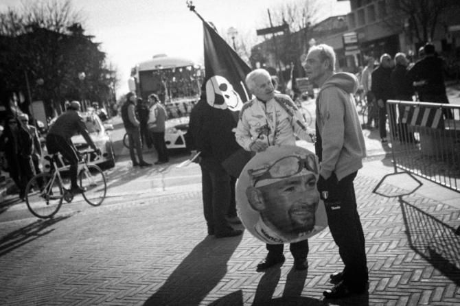 Marco Pantani reigned from nearby and fans still come to honor him.