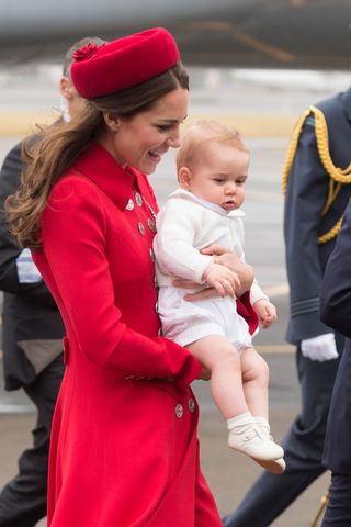 Kate Middleton and Prince George