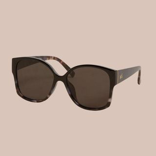 Flat lay image of sunglasses