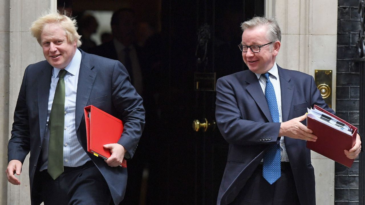 Boris Johnson and Michael Gove