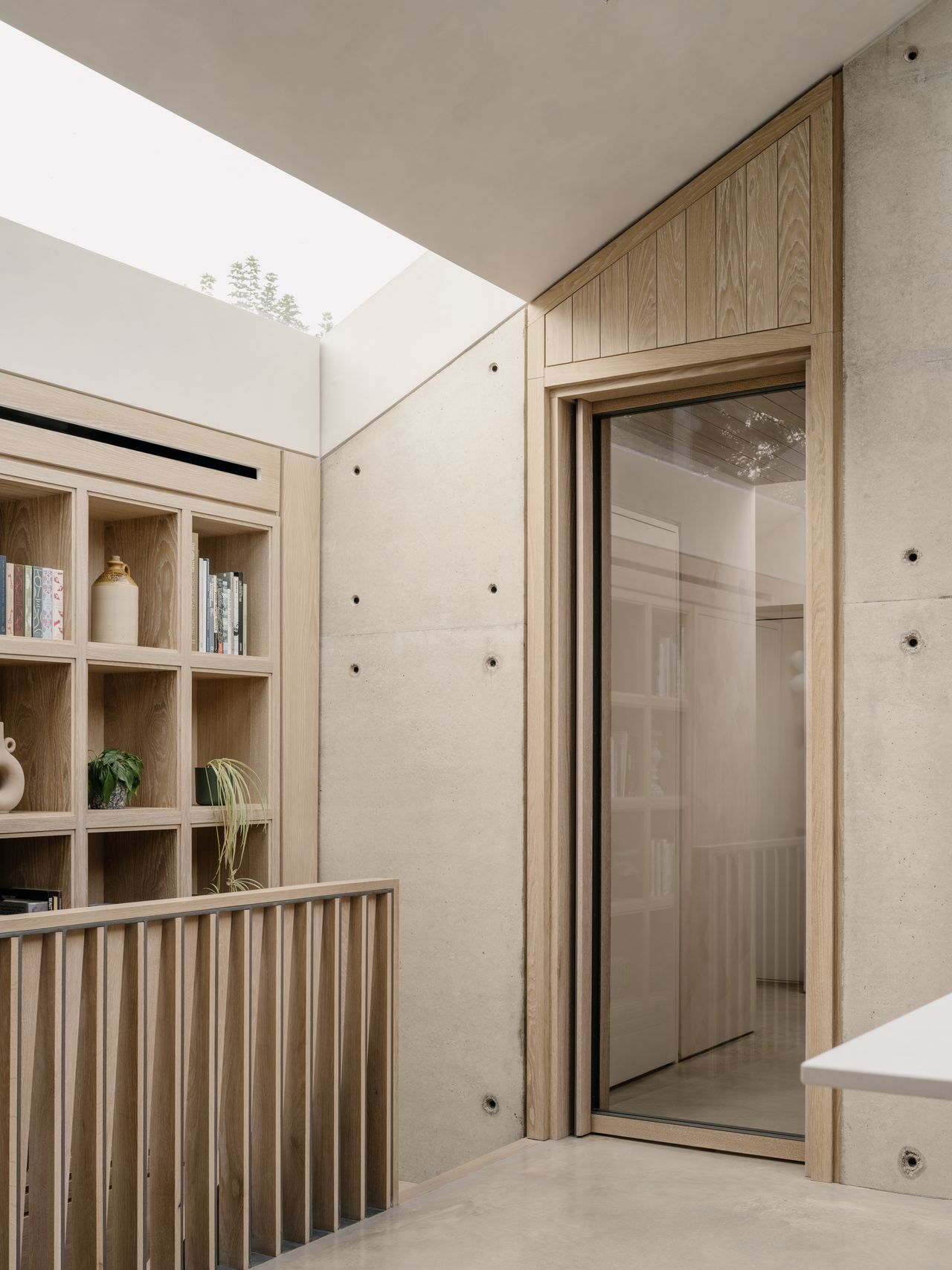 Details of the ground floor living space