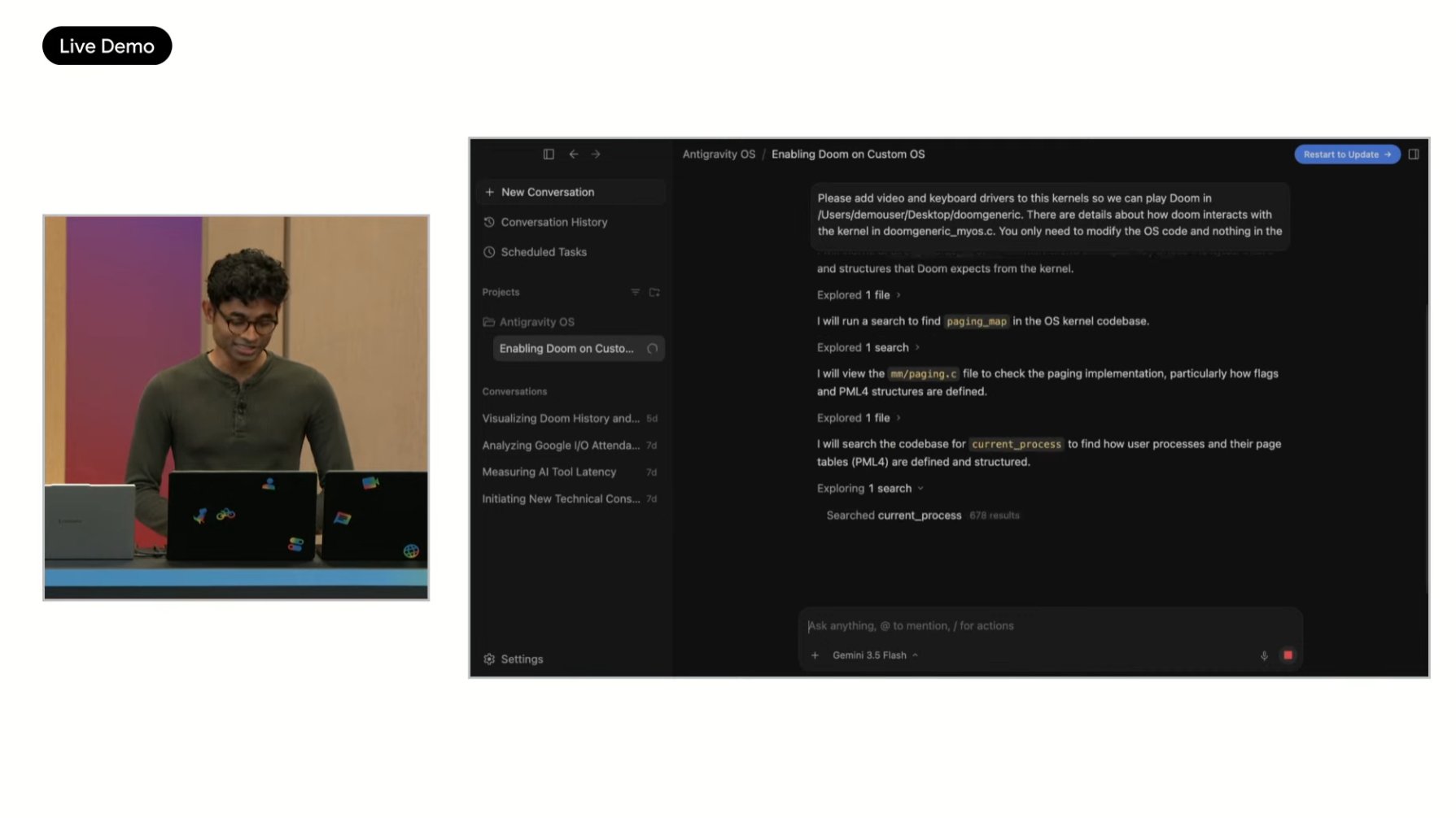 Goole IO 2026 screenshot