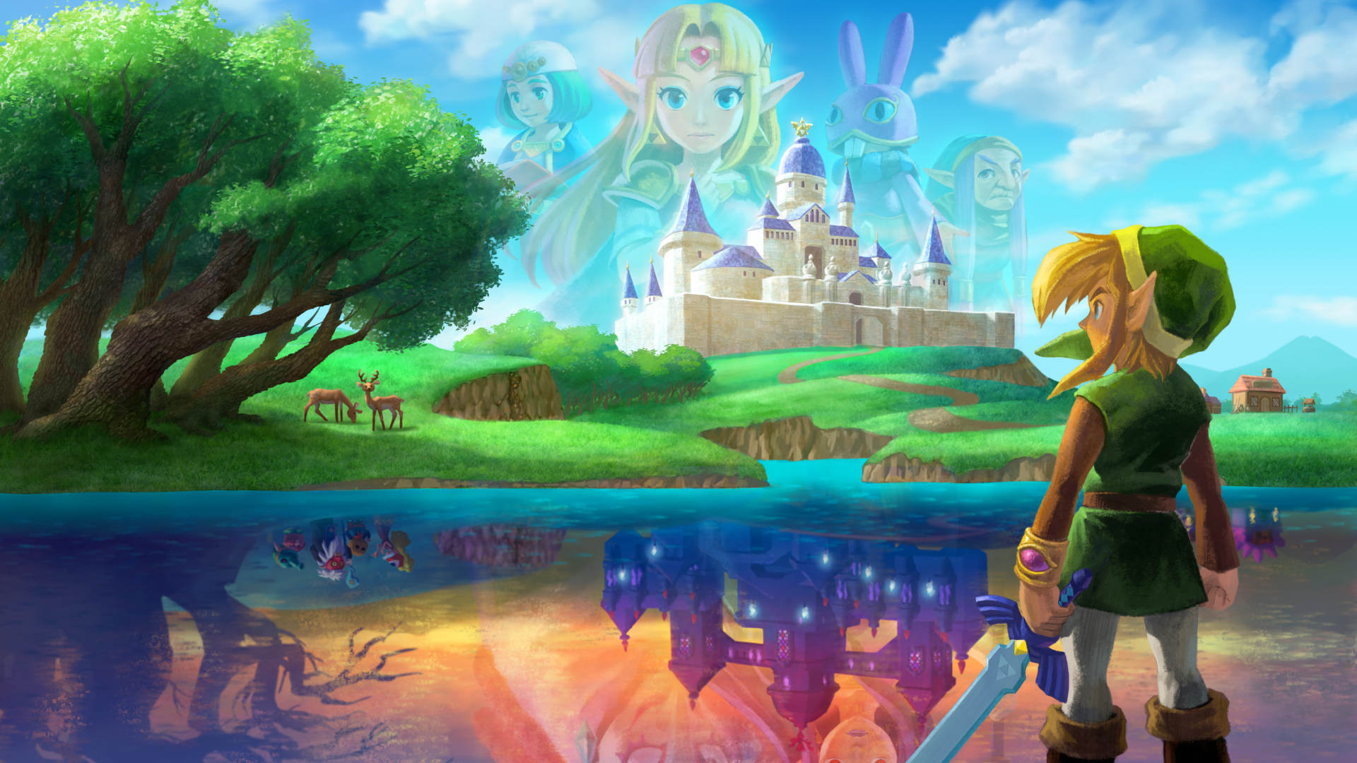 Best 3DS games - The Legend of Zelda: A Link Between Worlds