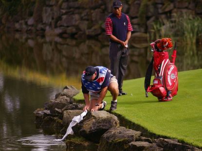 Steve William Tiger Woods caddie player bust ups