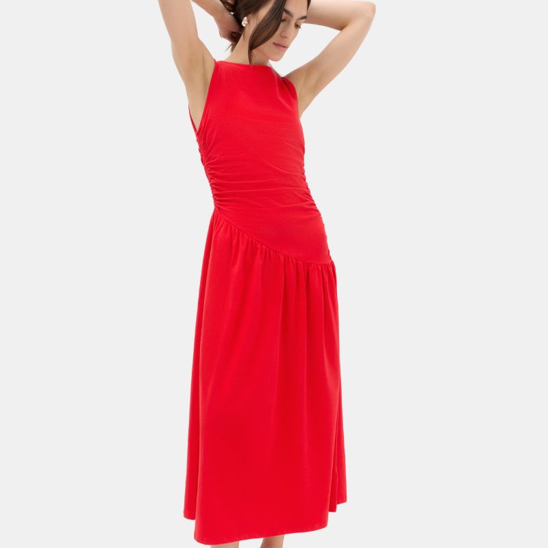 Image of red dress