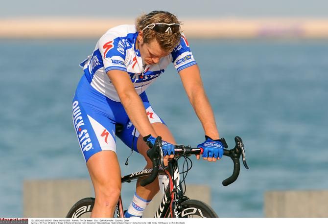 Wouter Weylandt in the 2009 Tour of Qatar