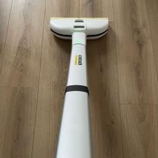 Karcher electric mop on wood-effect flooring