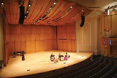 Architecture, Acoustics, and Audio Complement Each Other at Duke University Auditorium