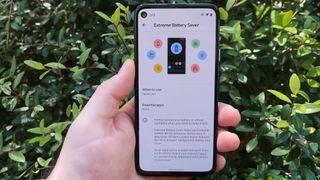 Google Pixel Extreme Battery Saver Mode