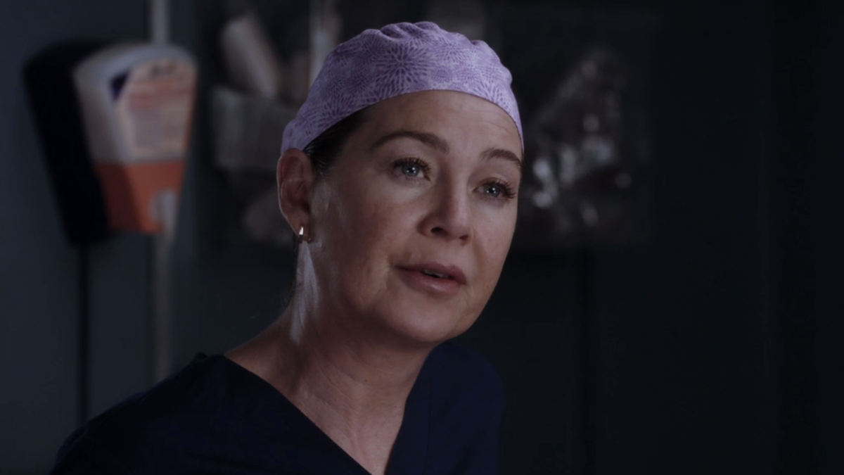 Ellen Pompeo in Meredith&#039;s final episode of Grey&#039;s Anatomy