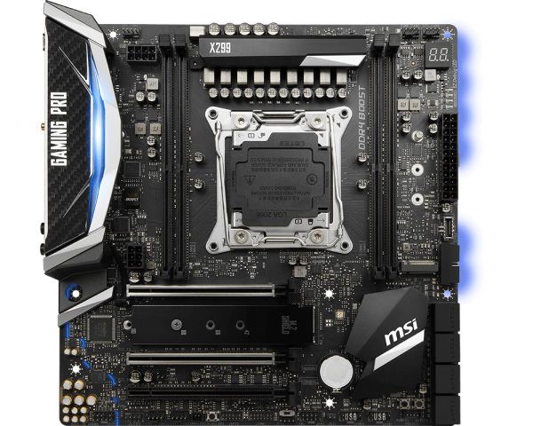MSI X299M Gaming Pro Carbon AC Micro-ATX Motherboard Lands | Tom's