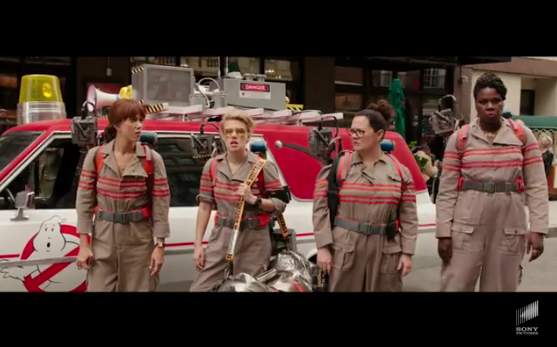 See the new trailer for all-female Ghostbusters. 