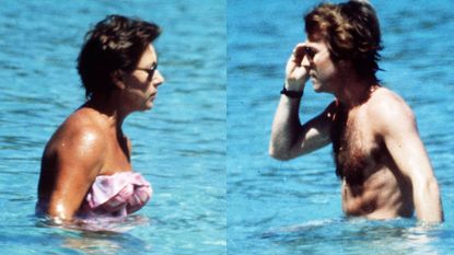 Photos of Princess Margaret & Roddy Llewellyn In Mustique