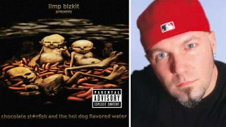 Fred Durst headshot and the cover of Chocolate Starfish and the Hot Dog Flavored Water