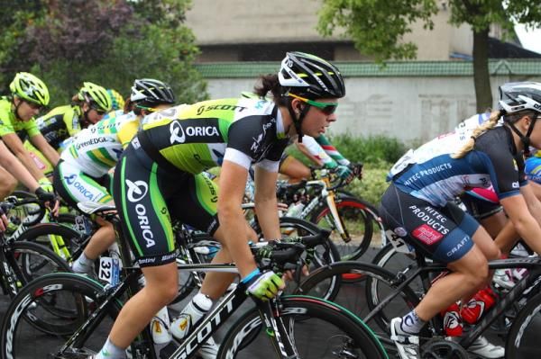 Tour of Chongming Island winner, Melissa Hoskins (GreenEDGE-AIS).