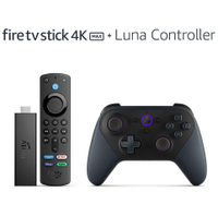 Fire TV Gaming Bundle with Fire TV Stick 4K Max and Luna Controller:  $124.98