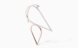 Doodle-like design ear cuff by tropic topic fine jewellery collection