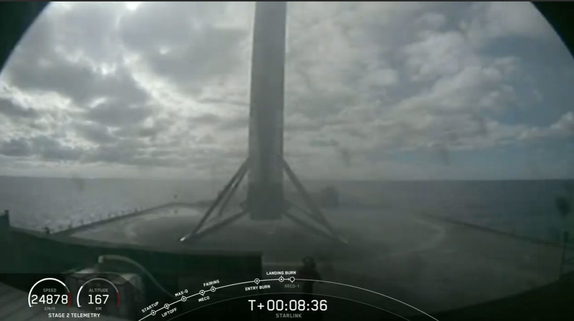 SpaceX launched 60 Starlink satellites into orbit on its most flown Falcon 9 rocket yet, which made its fourth launch and landing, on Nov. 11, 2019.