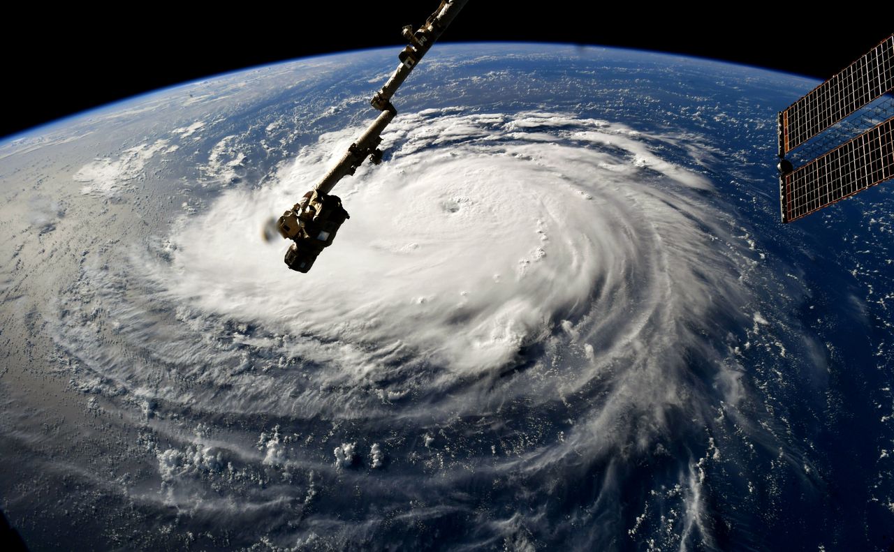 Hurricane Florence in the Atlantic