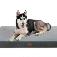 Bedsure Memory Foam Dog Bed for Large Dogs | 52% off at AmazonWas $49.99 Now $23.99
