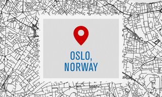 Oslo, Norway map