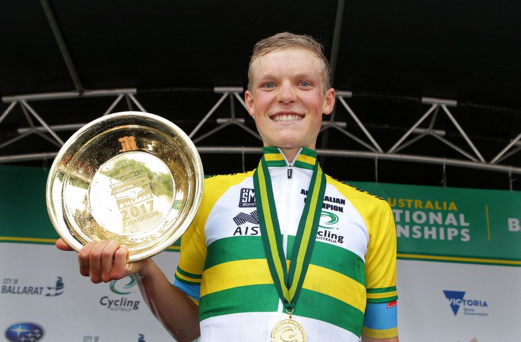U23 Australian national champion, Sam Jenner (NSWIS)