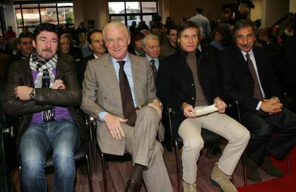 Gianni Bugno, Giovanni Trapattoni, Gabriele Oriali, Marino Bartoletti