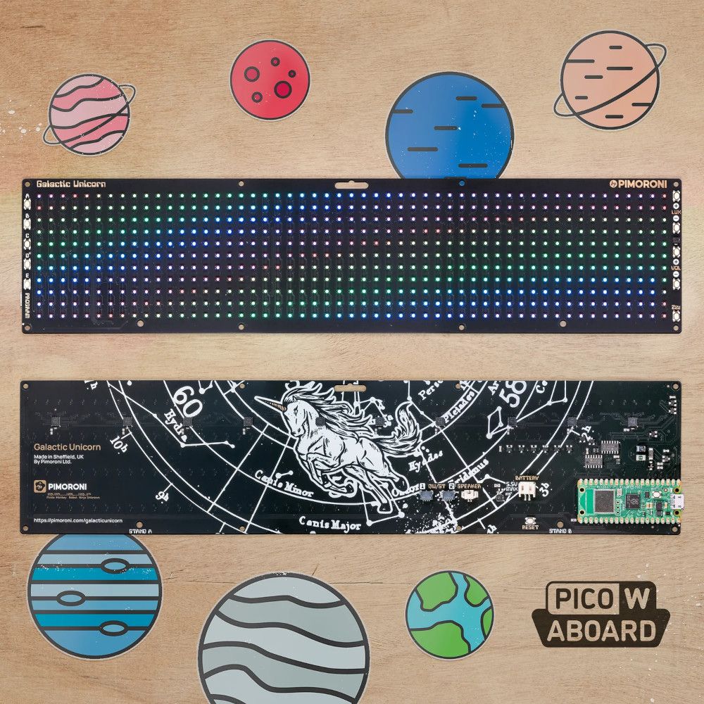 Galactic Unicorn RGB LED Matrix