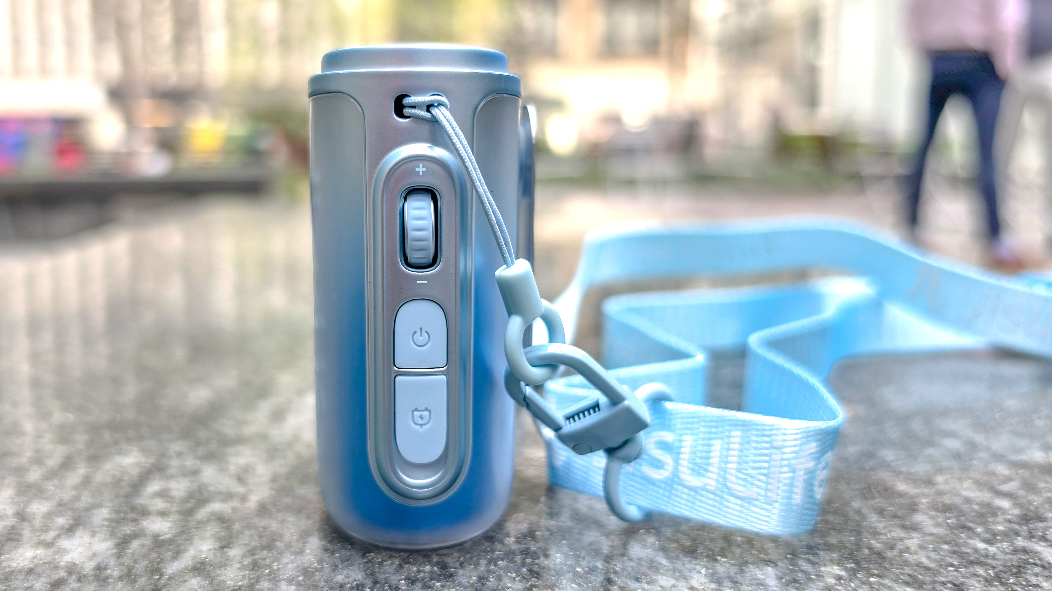 JisuLife Neck Fan Life5 around waist.