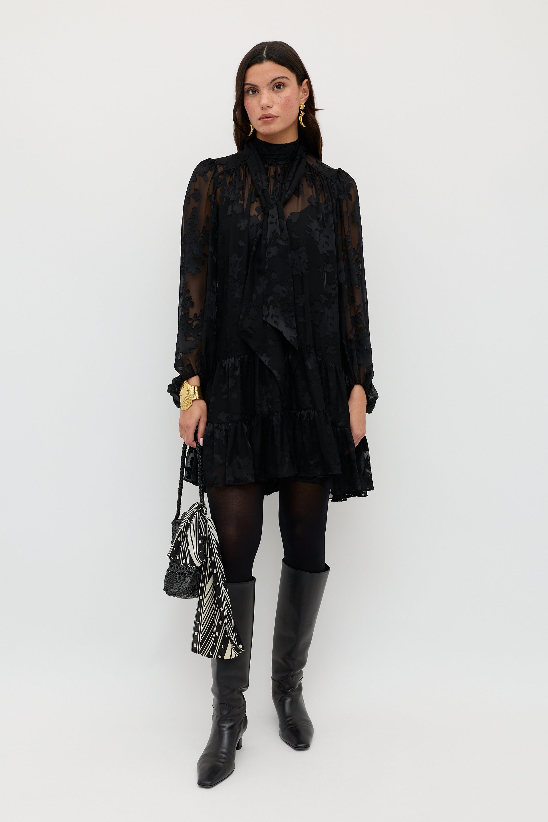 Anaya - Bouquet Devor&amp;eacute; Black