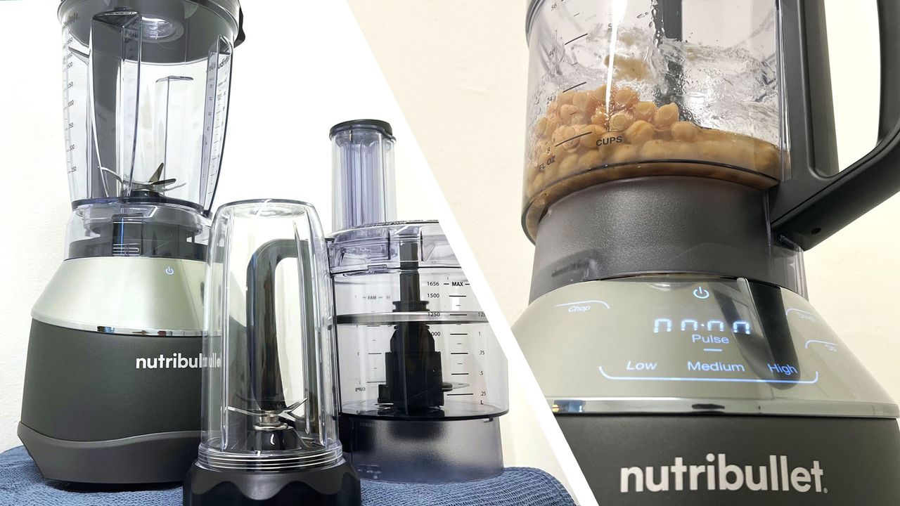 The Nutribullet Triple Prep System is a blender and food processor combo that handled almost every recipe I could throw at it