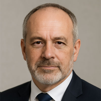 Chartered building surveyor Andrew Pemberton