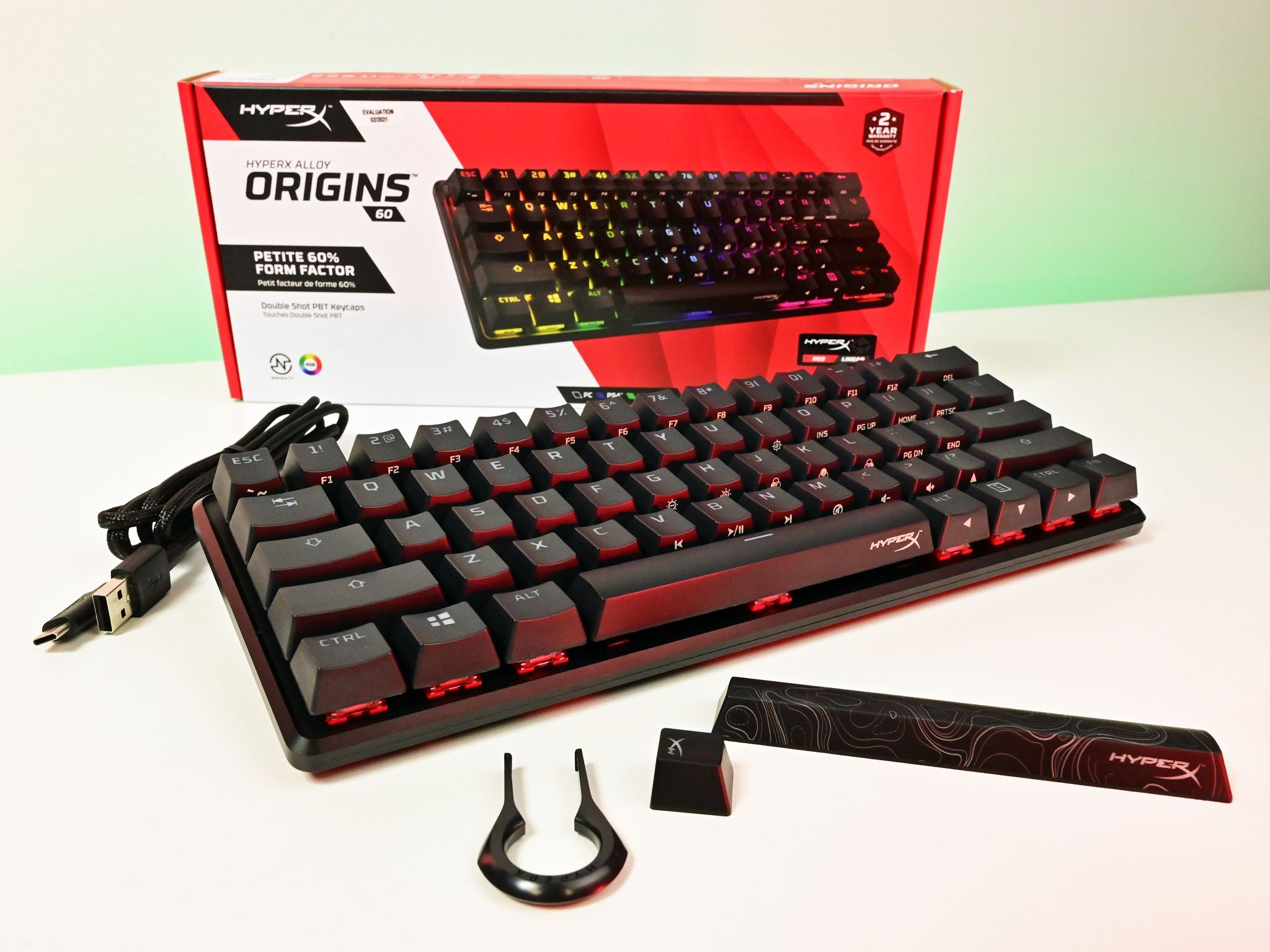 HyperX Alloy Origins 60 review: Red linear switches, RGB, and oh 